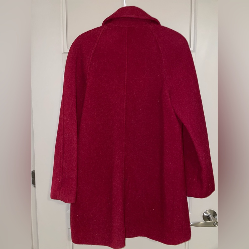 East 5th Red Peacoat View 3